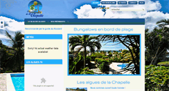 Desktop Screenshot of lesalguesdelachapelle.com